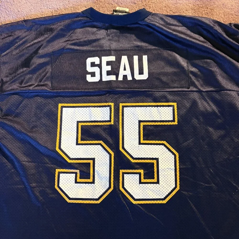 Vintage 90s Logo Athletic Junior Seau‎ Jersey
